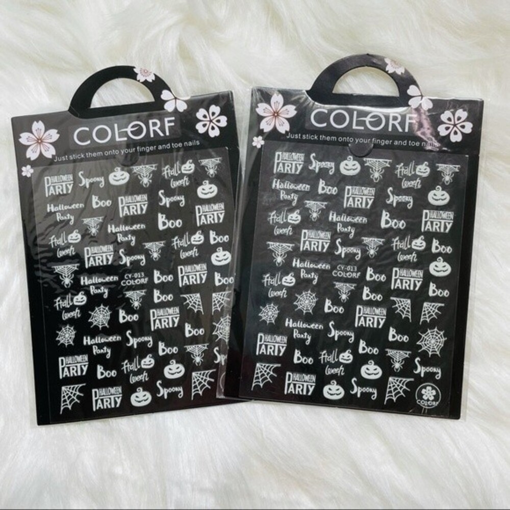 Colorf Halloween Nail Stickers